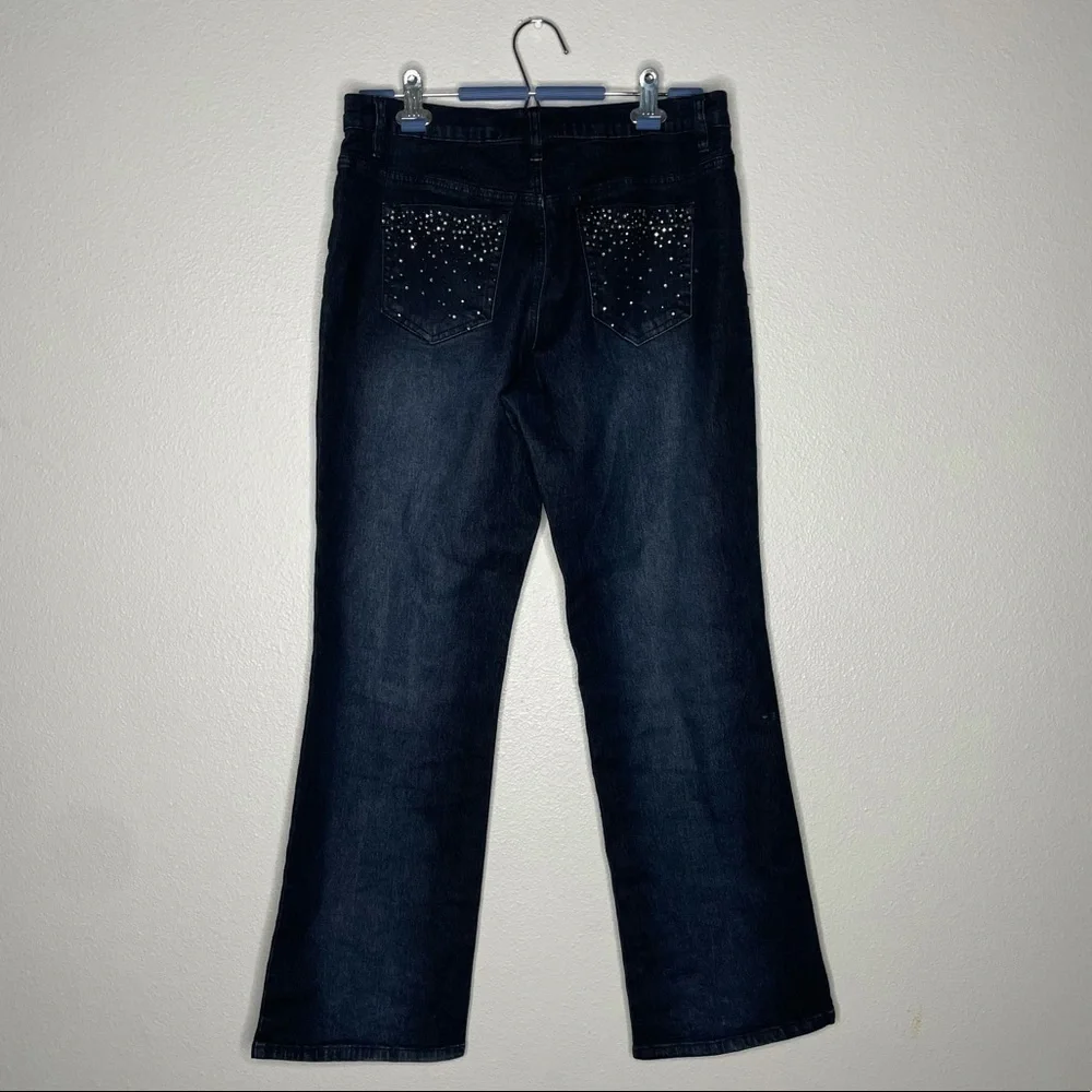 DG2 by Diane Gilman Jeans with stud pockets 8P - Picture 2 of 4
